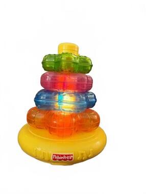 Fisher-Price Colorful Stacking Rings Toy for Toddlers